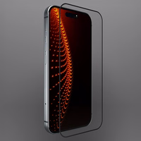 SBS Karastatud klaas D3O with frame jaoks iPhone 16 Plus / iPhone 15 Plus