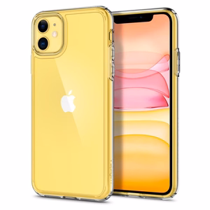 Spigen Ultra Hybrid iPhone 11 ümbris - läbipaistev
