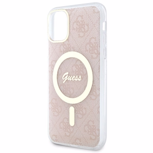 Guess GUHMN61H4STP iPhone 11 6.1" roosa/roosa hardcase 4G MagSafe