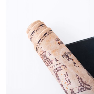 Harry Potter Marauder's Map XXL mängulauamatt, 80 × 35 cm