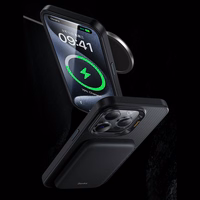 Benks Montage Magnetic Armor Pro Kevlar Ümbris Metal Frame 600D+1500D (MA62) jaoks Iphone 15 Pro Max must