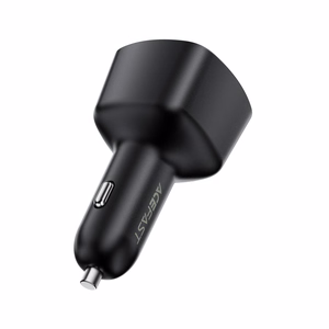 Acefast B18 200 W autolaadija, 2 × USB-C + USB-A, must