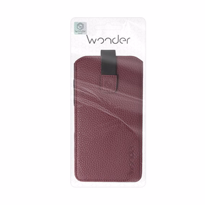 WONDER Flexi Pouch Case (Size XL) for Iphone 17 Air, iPhone 16 Plus/Samsung S26 Plus/S25 Plus/A56/A55/A54/Xiaomi 15/14/13T Pro/13T/Oppo Find X8/Find X7/Reno 12 Pro/Vivo X200/X100/V40 Pro/Motorola Edge 50 Pro/Edge 50/Edge 30 Fusion burgundy
