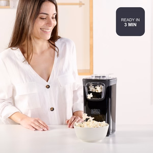 BLACK+DECKER BXPC1100E – popkornimasin, 1100 W (ES9680100B)