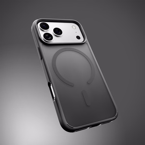 Чехол Puro Gradient TPU совместимый с MagSafe для iPhone 17 Pro - серый