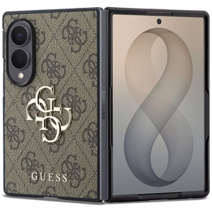 Pruun Guess Big 4G Logo ümbris Samsung Galaxy Z Fold8 telefonile