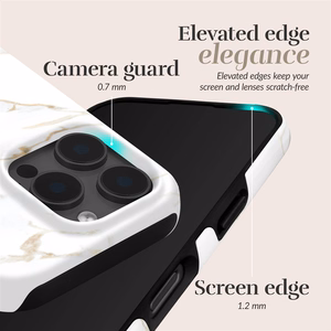 MIO White Marble Magsafe Чехол iPhone 17 Pro Max