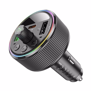 HOCO car transmitter FM bluetooth 2 x USB A + Type C PD QC3.0 30W E82 must