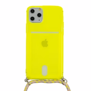 STRAP Fluo Ümbris jaoks Iphone 7 Plus/8 Plus Lime