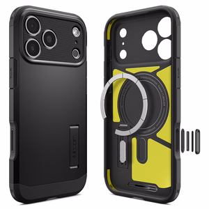 Spigen Tough Armor ümbris mudelile iPhone 18 Pro Max / 17 Pro Max – värv: must
