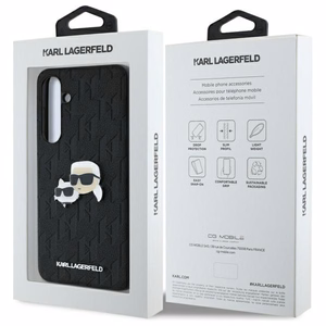 Karl Lagerfeld KLHCS24FEPGKLKCPK Sam S24 FE S721 must/must hardcase Monogram Karl&Chaoupette Head Pin