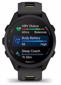 Garmin Forerunner 170 Music digitaalne GPS-nutikell puuteekraaniga 3.05 cm (1.2") AMOLED, 42 mm, 390 × 390 must