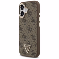 GUESS ümbris jaoks IPHONE 17 compatible with MagSafe GUHMP17SP4GTDGMW (4G PU W/ Triangle Logo) kuldne brown