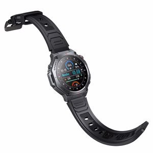 Nutikell Hoco 1,43" AMOLED GPS kõnefunktsiooniga Y37 must