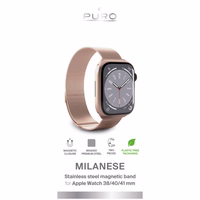 Puro Milanese Stainless Steel Apple Watch Band 38/40/41mm - Roosa
