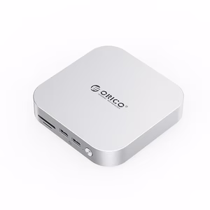 Orico MiniLink 9-in-1 dokkimisjaam M.2 SSD kõvaketta pesaga - hõbedane