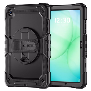 Tech-Protect Solid Чехол для Samsung Galaxy Tab A9+ / A11+ Plus 11.0 X210 / X215 / X216 / X230 / X235 / X236 - чёрный