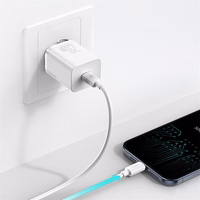 Laadija Baseus Super Si 20W USB-C valge CCSUP-B02
