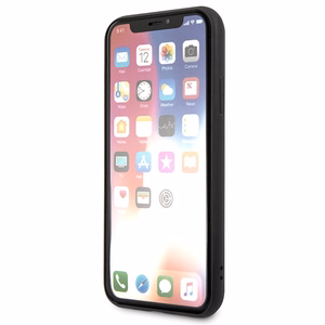 Karl Lagerfeld Saffiano Karl&Choupette Head чехол для iPhone XS Max - чёрный
