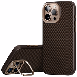 Uniq Keva Max Magclick Charging Camera Stand Ümbris jaoks iPhone 16 Pro Max - Brown