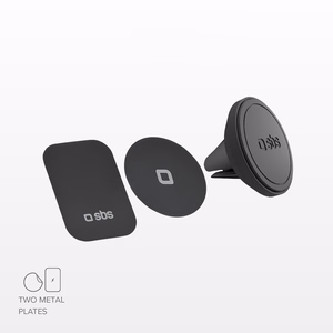 SBS TESUPMAGMCLIP smartphone hoidja magnetic, jaoks air vent - must