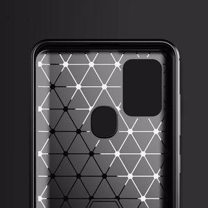 Ümbris jaoks Samsung A21S Carbon must