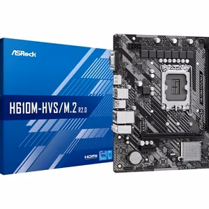 Asrock H610M-HVS/M.2 R2.0 emaplaat Intel H610 LGA 1700 micro ATX