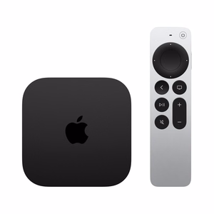 Apple TV 4K must, hõbedane 4K Ultra HD 64 GB Wi-Fi