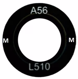Samsung A566 A56 5G lens jaoks camera Must (lens Macro) 1pcs (service pack)