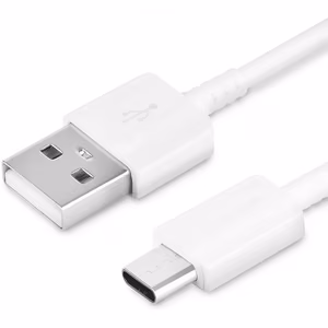 Samsung EP-DG970BWE USB-A - USB-C Kaabel 1.5m (OOB Bulk - replacement packaging) - valge