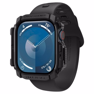 Spigen Rugged Armor Case for Apple Watch 10 46mm - Black