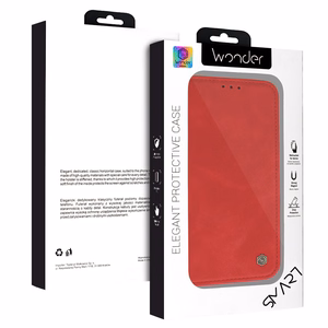 Wonder Smart Ümbris jaoks Samsung Galaxy S25 FE punane