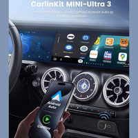 Juhtmevaba CarPlay/Android Auto adapter Carlinkit Mini Ultra3 must