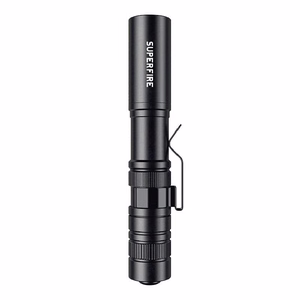 Superfire X18 taskulamp, 55 lm, 5 W, 5 režiimi, 38 m