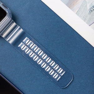 Silikoonist rihm Rihma käepael korpus Rihmavalgusti komplekt Apple Watch 42mm jaoks - punane