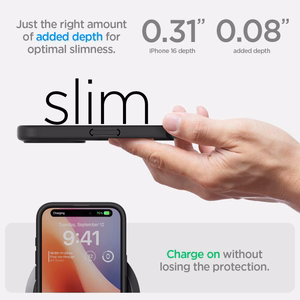 SPIGEN ümbris ULTRA HYBRID jaoks IPHONE 16 matte must