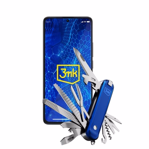 Karastatud klaas 3mk HardGlass Max Lite with must frame jaoks Xiaomi Redmi Note 13 Pro+
