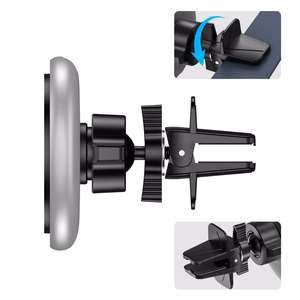 Tech-Protect A2 Car Phone Hoidja koos MagSafe 15W Induktiivne Laadija jaoks Air Vent - must