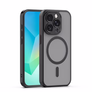 Mag Matt ümbris iPhone 15 Pro 6,1" must