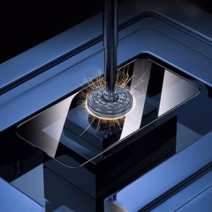 Karastatud klaas to iPhone 14 PRO Hoco HD 5D Guardian shield 10 pcs G14 must