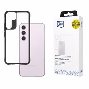 3mk Satin Armor Ümbris+ ümbris jaoks Samsung Galaxy S24 - läbipaistev