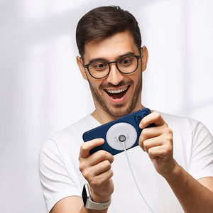 Ugreen CD245 40123 juhtmevaba Qi / MagSafe laadija 15W USB-C kaabliga valge