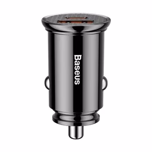 Autolaadija Baseus CCALL-YS01 must 30W (1xPD / 1xQC3.0)
