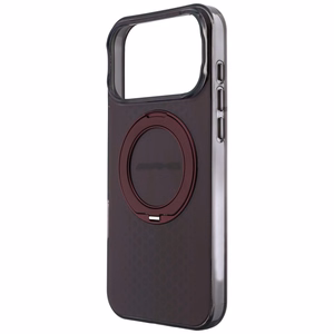 Mercedes AMG IML Double Layer Urban Line ümbris seadmele iPhone 18 Pro Max / 17 Pro Max, rõngastoega, MagSafe-ühilduv – bordoopunane