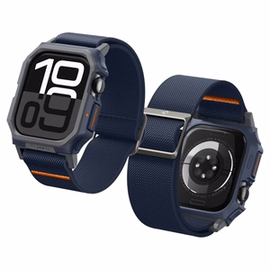 Чехол SPIGEN Lite Fit "PRO" для Apple Watch 10 (46 MM) тёмно-синий