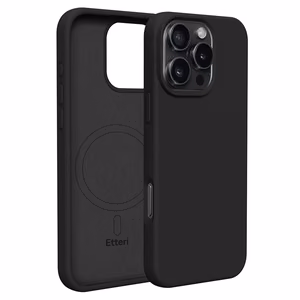 Etteri Silicone Mag чехол iPhone 16 Pro Max 6,9" черный