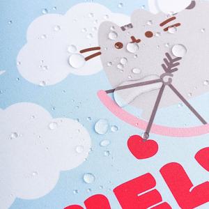 Pusheen Purrfect Love XXL mängulauamatt, 80 × 35 cm