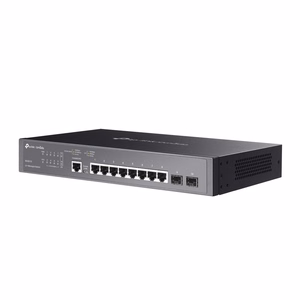 TP-LINK TL-SG3210 Managed L2 Gigabit Ethernet (10/100/1000) Power over Ethernet (PoE) Black