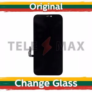 LCD Ekraan Ühildub iPhone 12 / 12 Pro Must (Renewed: Telemax)
