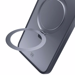 3mk Smoke Ümbris Mag&Stand jaoks Apple iPhone 16E - must